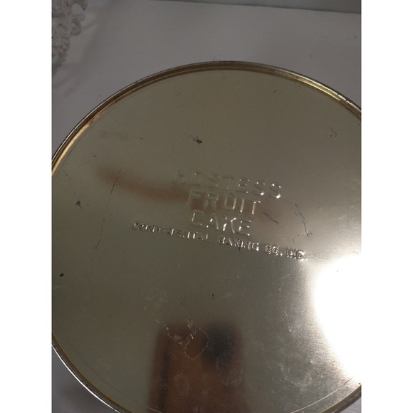 Vintage tin lot Hostess Cake Continental Baking, Thorne, Atlantic Can Co, Jasper - Picture 6 of 10